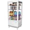 Koolmore Countertop Display Refrigerator - Commercial Beverage Cooler with LED lighting - 3 cu. ft Capacity CDCU-3C-WH - alternate 1